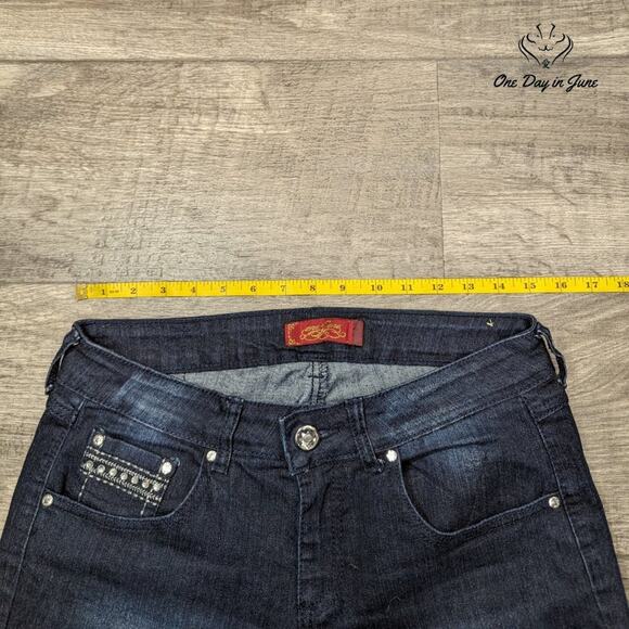 One5One Crop Jeans Size 6 - Picture 3 of 6